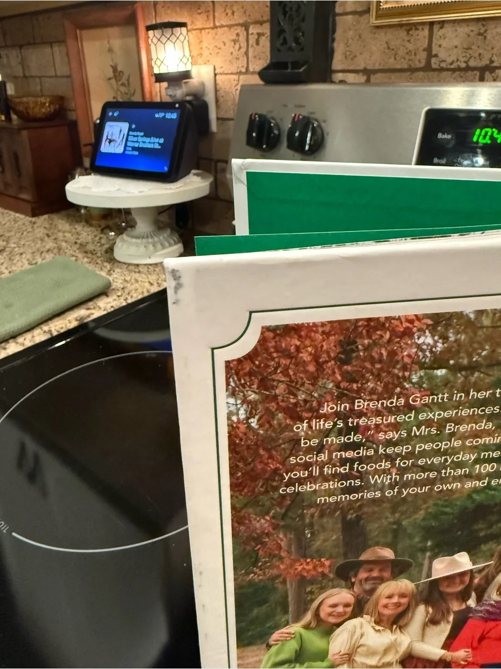 Live Each Little Moment Y'all Cookbook by Brenda Gantt
